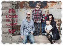 Love, Peace & Joy Holiday Photo Cards