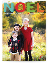Noel Holiday Photo Cards