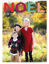 Noel Holiday Photo Cards