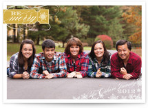 Be Merry Holiday Photo Cards
