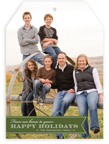 Red Ribbon Happiness Holiday Photo Cards