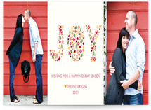 Collage of Joy Holiday Photo Cards