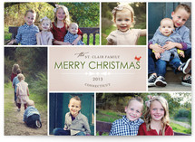 Bowtie Holiday Photo Cards