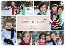 Bowtie Holiday Photo Cards