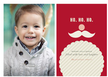 Joyeux Noel + St. Nick Holiday Photo Cards