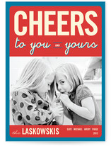 Float + Cheers to You Holiday Photo Cards