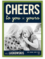 Float + Cheers to You Holiday Photo Cards