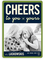 Float + Cheers to You Holiday Photo Cards