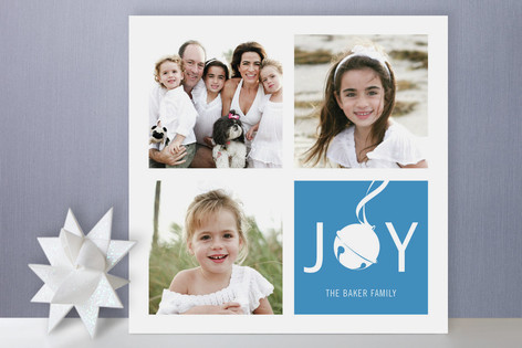 Jingle Squares Holiday Photo Cards