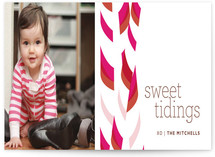 Candy Sticks Holiday Photo Cards