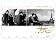 Love & Happiness Holiday Photo Cards