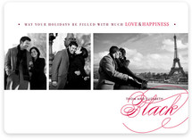 Love & Happiness Holiday Photo Cards