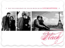 Love & Happiness Holiday Photo Cards