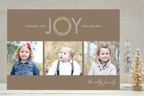 Holiday Joy Holiday Photo Cards