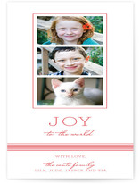 Joyful Holiday Holiday Photo Cards