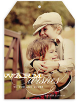 Warm Wishes Holiday Photo Cards