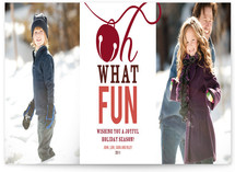 Oh What Fun Holiday Photo Cards