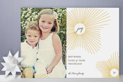 float + joy Holiday Photo Cards