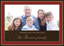 Snowflake Frame Holiday Photo Cards, by Ringo Baby
