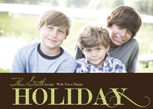 Holiday Dot Holiday Photo Cards, by kelli hall