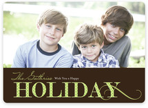Holiday Dot Holiday Photo Cards