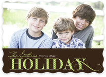 Holiday Dot Holiday Photo Cards