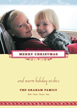 Simple Wishes Holiday Photo Cards, by Sarah Pattison