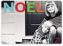 Noel Holiday Photo Cards