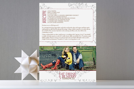 Recipe Holiday Photo Cards