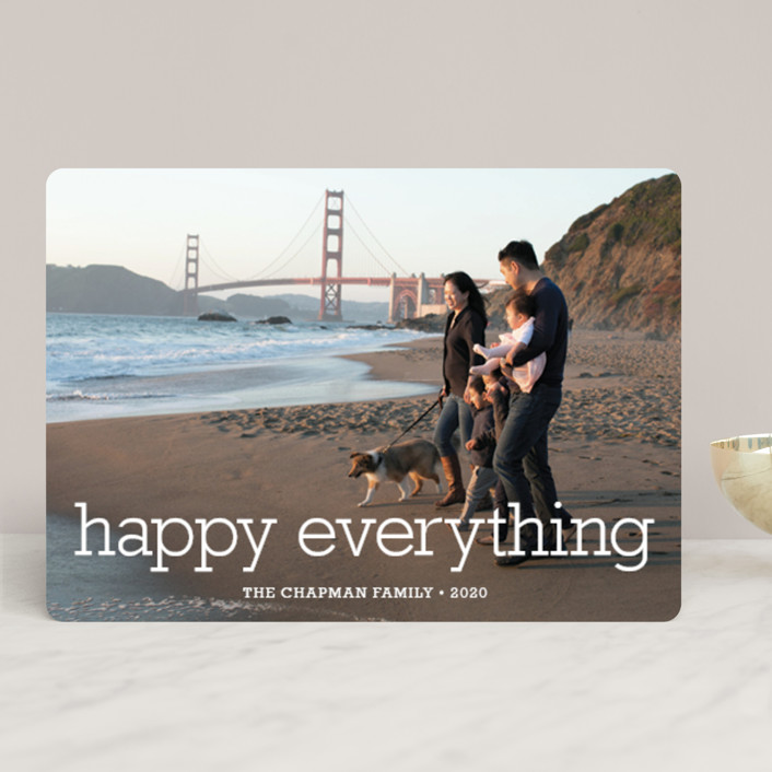 Happy Everything Holiday Photo Cards
