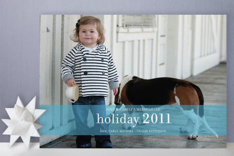 Merry Little Holiday Holiday Photo Cards