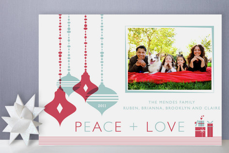 Ornaments Holiday Photo Cards