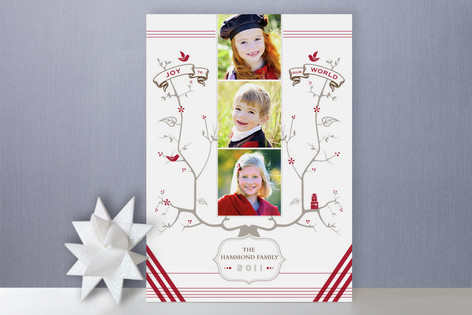 Tree Holiday Photo Cards