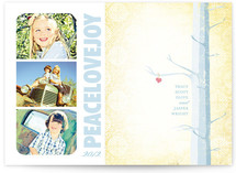 Winter Forest Holiday Photo Cards