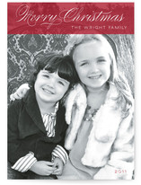Graceful Greeting Holiday Photo Cards