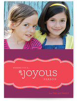 Joyous Holiday Photo Cards
