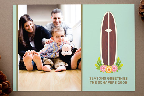 Santa Cruz Basics Holiday Photo Cards