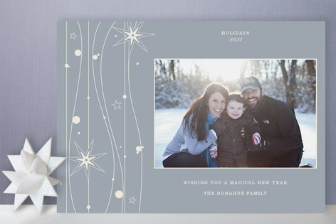 Twilight Stars Holiday Photo Cards