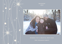 Twilight Stars Holiday Photo Cards, by Cococello