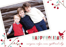 winter berries Holiday Photo Cards, by Oscar+Emma Design