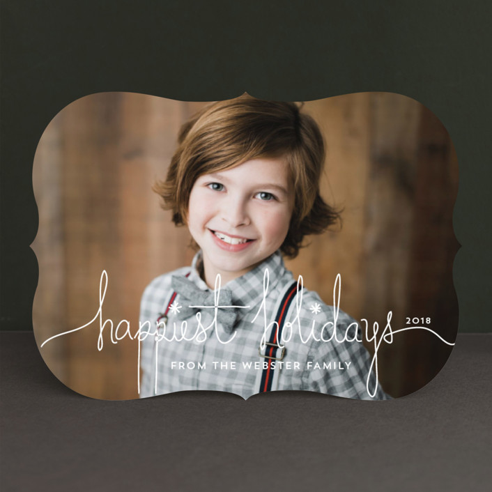 Holiday Revelry Holiday Photo Cards