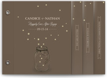 fireflies Wedding Invitation Minibook&trade; Cards