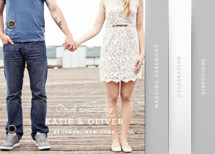 Timeless Wedding Invitation Minibook&trade; Cards