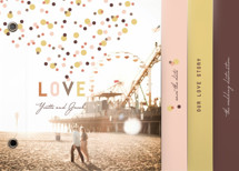 Love is in the Air Wedding Invitation Minibook&trade; Cards