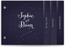 Written in the Stars Wedding Invitation Minibook&trade; Cards