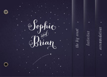 Written in the Stars Wedding Invitation Minibook&trade; Cards