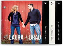 Modern Union Wedding Invitation Minibook&trade; Cards