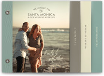 Our Itinerary Wedding Invitation Minibook&trade; Cards