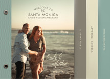 Our Itinerary Wedding Invitation Minibook&trade; Cards