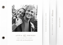 Field Wedding Invitation Minibook&trade; Cards